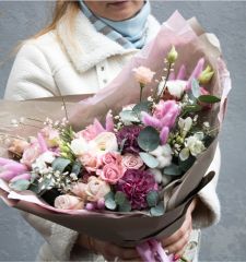 Сердечный букет